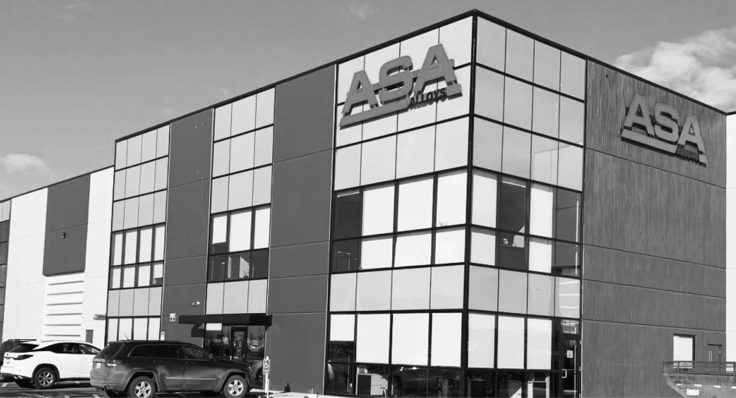 Building asa black and white